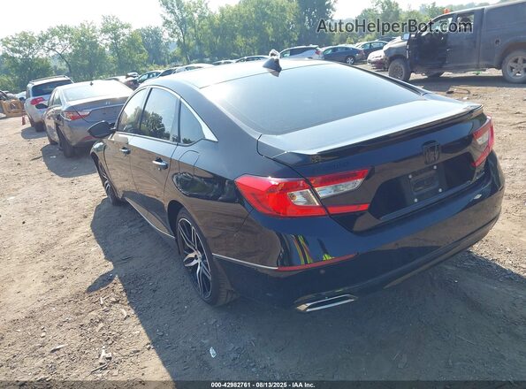 1HGCV2F95NA009666 2022 HONDA ACCORD Black Tył lewy