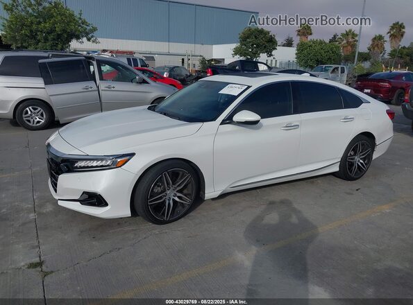 1HGCV2F98MA000023 2021 HONDA ACCORD White 