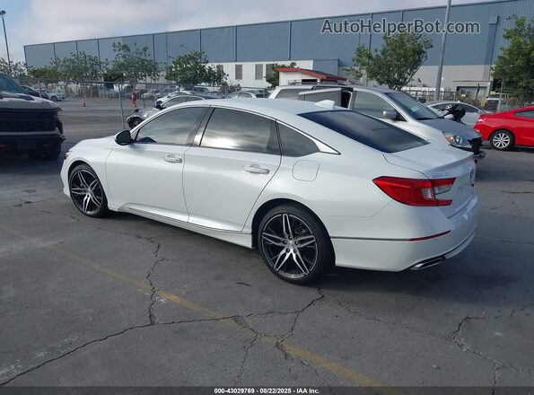 1HGCV2F98MA000023 2021 HONDA ACCORD White 