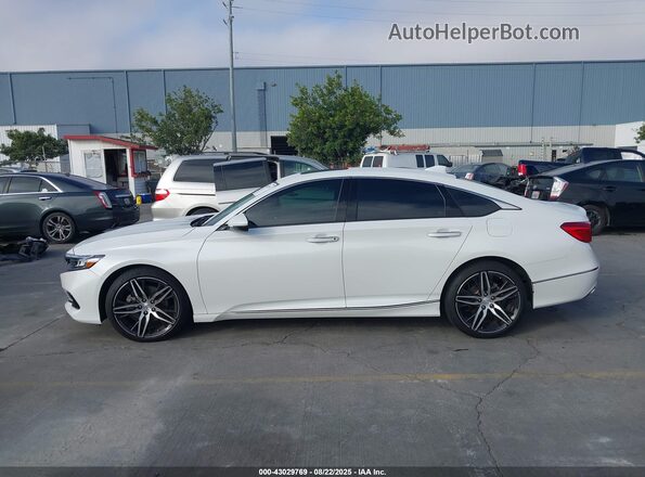 1HGCV2F98MA000023 2021 HONDA ACCORD White 