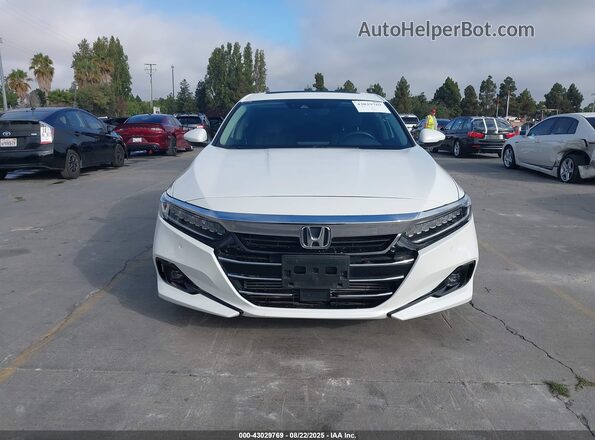 1HGCV2F98MA000023 2021 HONDA ACCORD White 