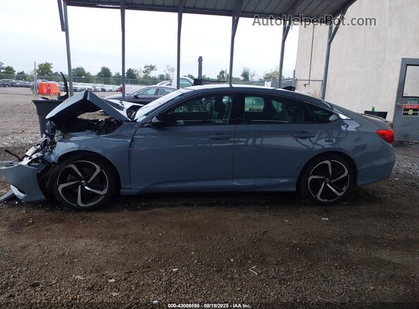 1HGCV3F23NA004099 2022 HONDA ACCORD Light Blue Панорамный вид салона 360°