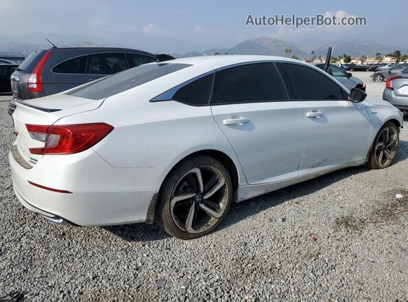 1HGCV3F25NA017906 2022 HONDA ACCORD White Tył prawy