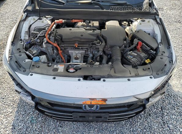 1HGCV3F25NA017906 2022 HONDA ACCORD White Widok wnętrza z tyłu