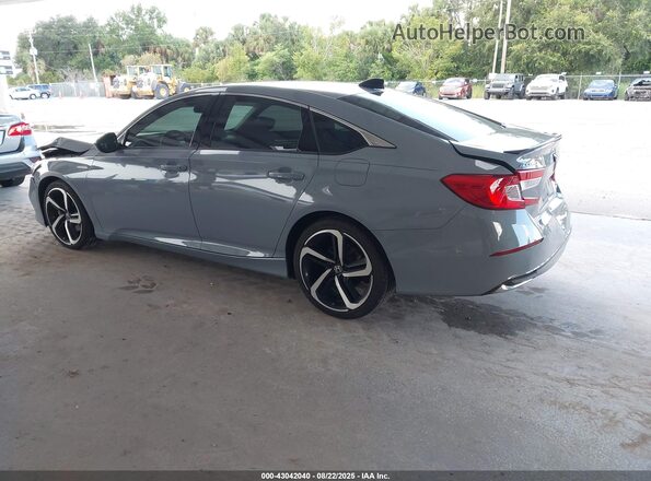1HGCV3F25NA039243 2022 HONDA ACCORD Gray Tył lewy