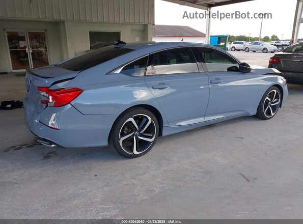 1HGCV3F25NA039243 2022 HONDA ACCORD Gray Tył prawy