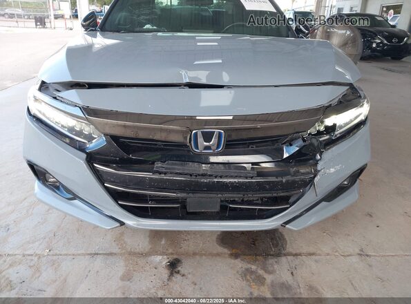 1HGCV3F25NA039243 2022 HONDA ACCORD Gray Widok z przodu