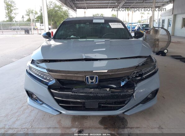1HGCV3F25NA039243 2022 HONDA ACCORD Gray Widok zestawu wskaźników