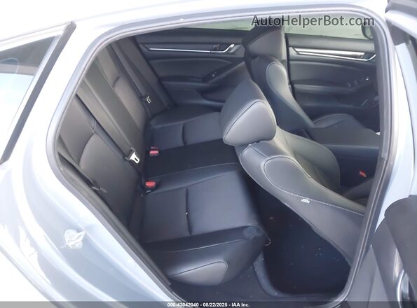 1HGCV3F25NA039243 2022 HONDA ACCORD Gray Widok naklejki z numerem VIN