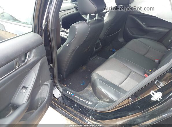 1HGCV3F26NA047822 2022 HONDA ACCORD Черный Вид наклейки с VIN-кодом