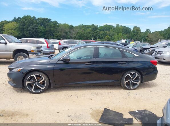 1HGCV3F26NA047822 2022 HONDA ACCORD Черный Панорамный вид салона 360°