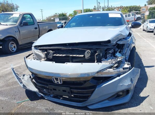 1HGCV3F29NA018721 2022 HONDA ACCORD Light Blue 