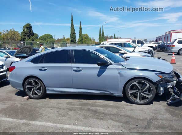 1HGCV3F29NA018721 2022 HONDA ACCORD Light Blue 