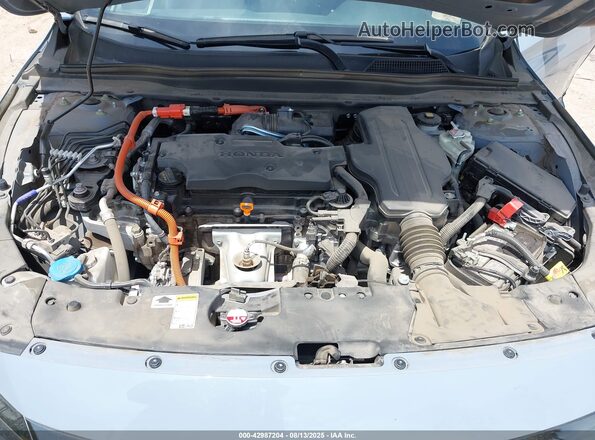 1HGCV3F29NA043683 2022 HONDA ACCORD HYBRID Light Blue 