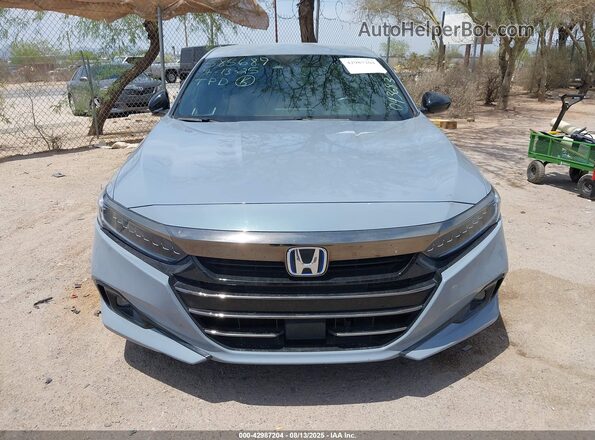 1HGCV3F29NA043683 2022 HONDA ACCORD HYBRID Light Blue 