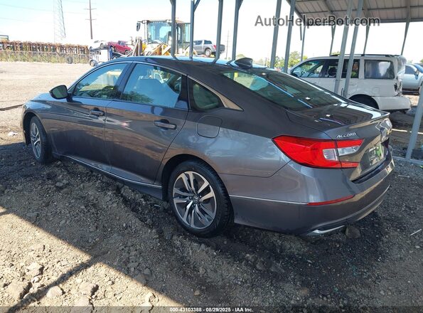 1HGCV3F52KA018579 2019 HONDA ACCORD HYBRID Silver 