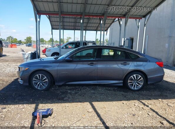 1HGCV3F52KA018579 2019 HONDA ACCORD HYBRID Silver 