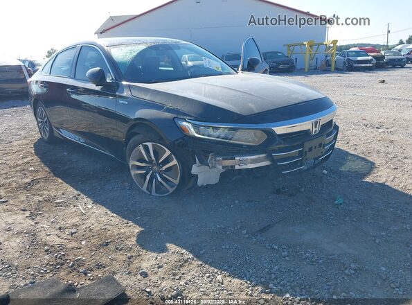 1HGCV3F56MA019639 2021 HONDA ACCORD HYBRID Black 