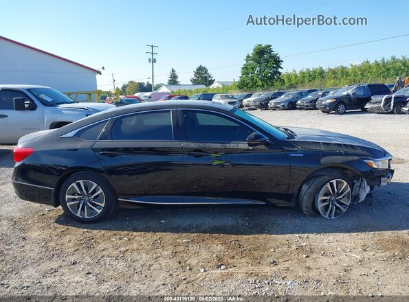 1HGCV3F56MA019639 2021 HONDA ACCORD HYBRID Black 
