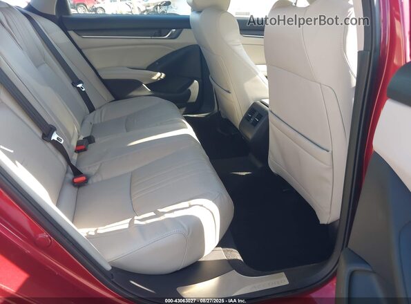 1HGCV3F96JA012091 2018 HONDA ACCORD HYBRID Red 