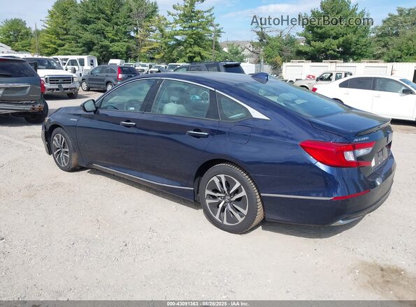 1HGCV3F96LA001112 2020 HONDA ACCORD Blue Trasero izquierdo