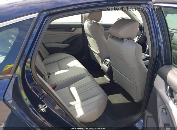 1HGCV3F96LA001112 2020 HONDA ACCORD Blue Vista de la etiqueta del VIN
