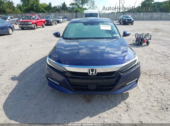 1HGCV3F96LA001112 2020 HONDA ACCORD Blue Vista del cuadro de instrumentos
