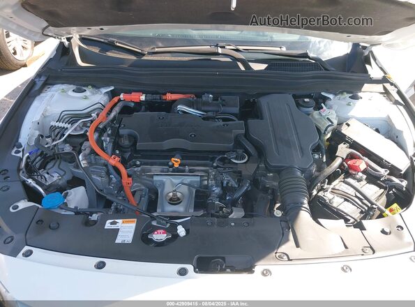 1HGCV3F97MA015750 2021 HONDA ACCORD Белый Вид сзади
