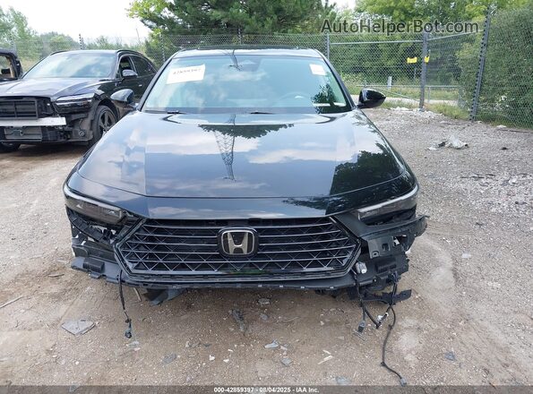 1HGCY2F65SA045074 2025 HONDA ACCORD Black Вид щитка приладів
