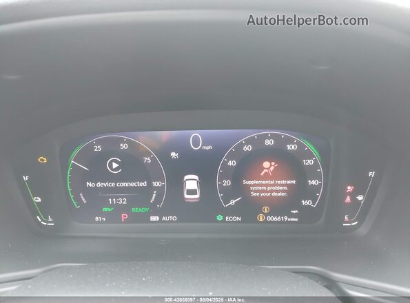 1HGCY2F65SA045074 2025 HONDA ACCORD Black Вид задніх сидінь