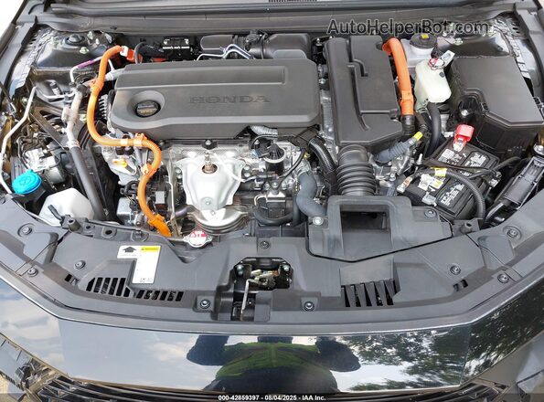 1HGCY2F65SA045074 2025 HONDA ACCORD Black Вид ззаду