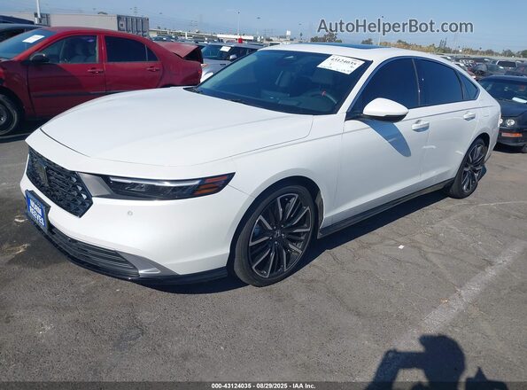 1HGCY2F82RA070462 2024 HONDA ACCORD Белый Передняя левая четверть