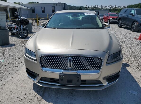 1LN6L9SP2H5608192 2017 LINCOLN CONTINENTA Gold 
