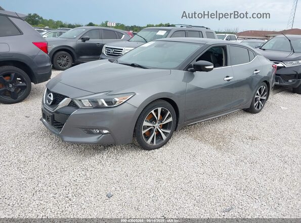 1N4AA6AP3JC394812 2018 NISSAN MAXIMA Gray 