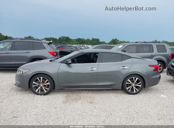 1N4AA6AP3JC394812 2018 NISSAN MAXIMA Gray 