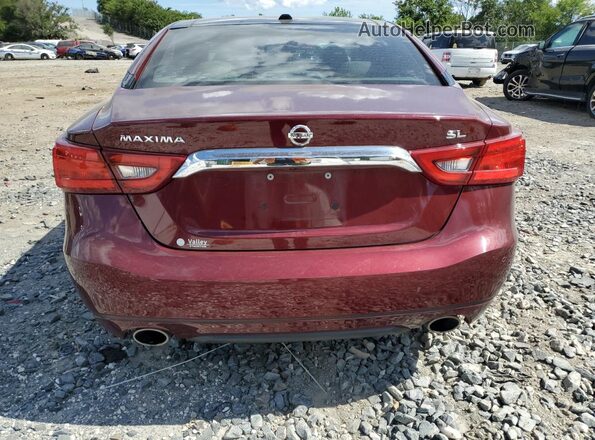 1N4AA6APXJC400038 2018 NISSAN MAXIMA Burgundy 