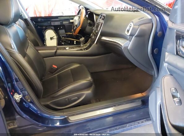 1N4AA6CV2LC369074 2020 NISSAN MAXIMA Blue Vista interior delantera
