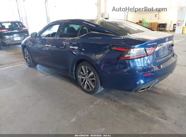 1N4AA6CV2LC369074 2020 NISSAN MAXIMA Blue Trasero izquierdo