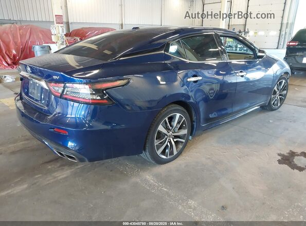 1N4AA6CV2LC369074 2020 NISSAN MAXIMA Blue Trasero derecho