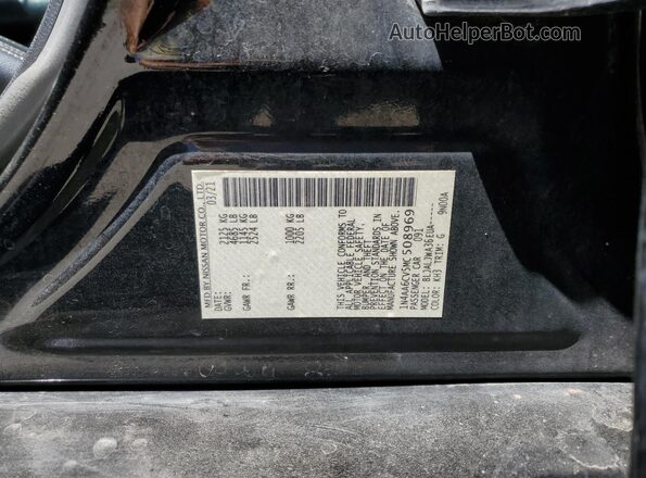 1N4AA6CV5MC508969 2021 NISSAN MAXIMA Black 