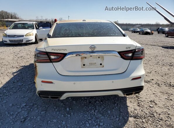 1N4AA6CV6MC501612 2021 NISSAN MAXIMA White Widok z tyłu