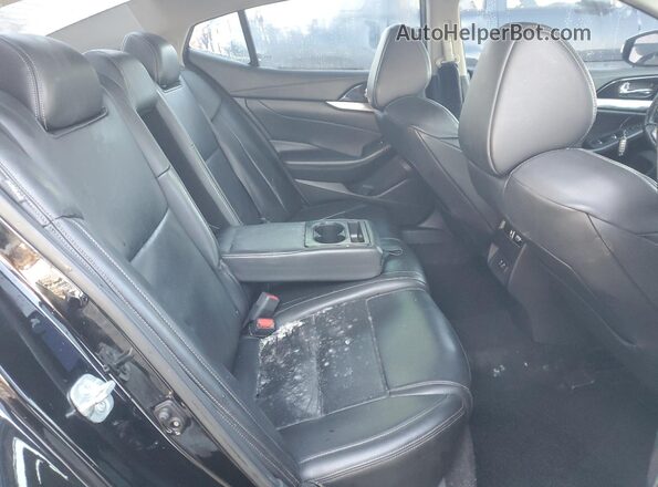 1N4AA6DV8LC369966 2020 NISSAN MAXIMA SL Black Vista de los asientos traseros