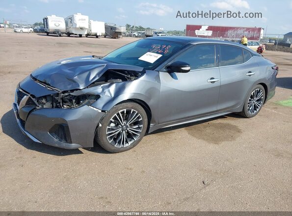 1N4AA6DV8LC375671 2020 NISSAN MAXIMA SL Silver Передня ліва чверть