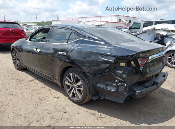 1N4AA6DV9LC383956 2020 NISSAN MAXIMA SL Black Trasero izquierdo