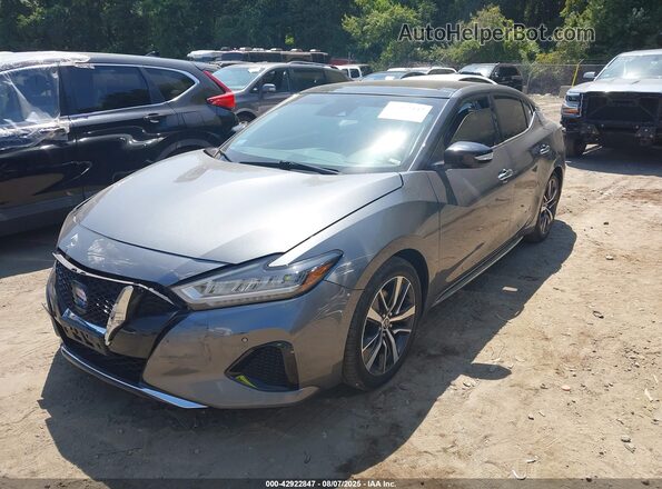 1N4AA6DVXLC368351 2020 NISSAN MAXIMA SL Серый Передняя левая четверть