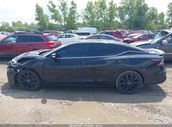 1N4AA6EV0MC503496 2021 NISSAN MAXIMA SR Black Vista interior de 360 grados
