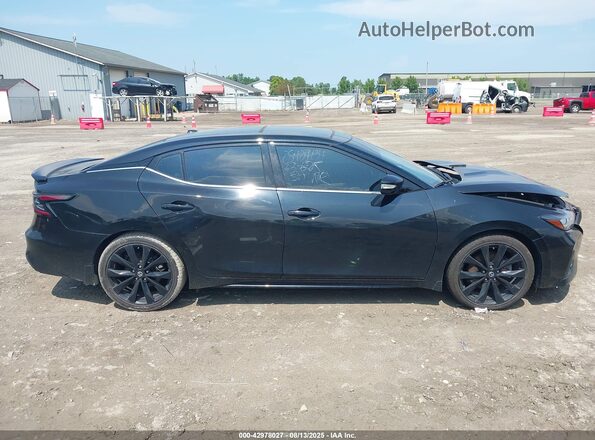 1N4AA6EV0MC503496 2021 NISSAN MAXIMA SR Black Vista interior trasera