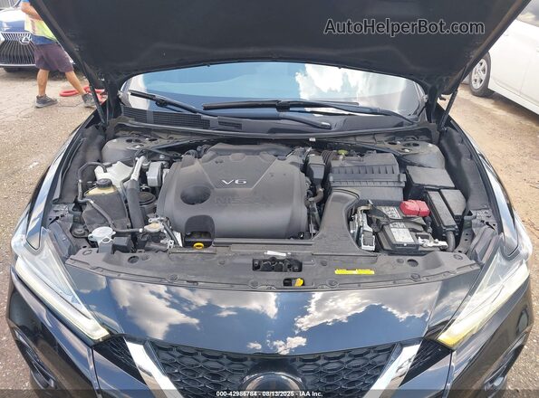1N4AA6EV4LC385211 2020 NISSAN MAXIMA SR Black უკანა ხედი