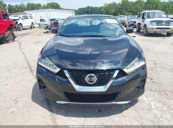 1N4AA6EV4LC385211 2020 NISSAN MAXIMA SR Black ხელსაწყოთა პანელის ხედი