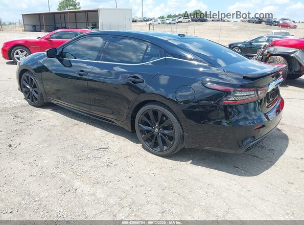 1N4AA6EV4LC385211 2020 NISSAN MAXIMA SR Black უკანა მარცხენა